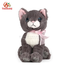 Stuffed lifelike cute cat plush toy